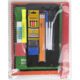 Wholesale 17 Inch printed backpack with 20 piece school supplies kit