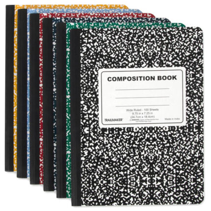 Wholesale Composition Book 100 Sheets 6 Colors