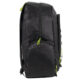 19 inch Mountain Edge reflective multi pocket backpack with laptop section side view