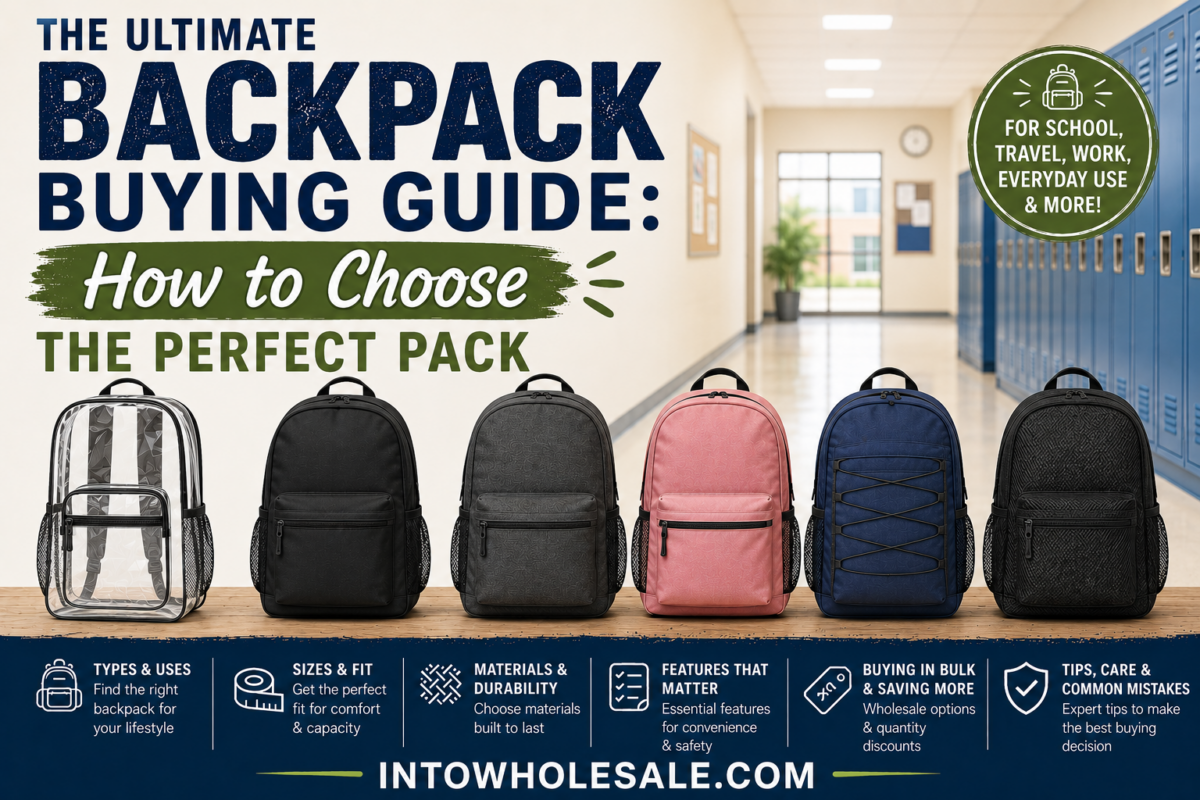 Ultimate Backpacks Size Guide IntoWholesale Backpacks Buying Size Guide