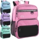 17 inch Mountain Edge rugged multi pocket girls backpack for school use