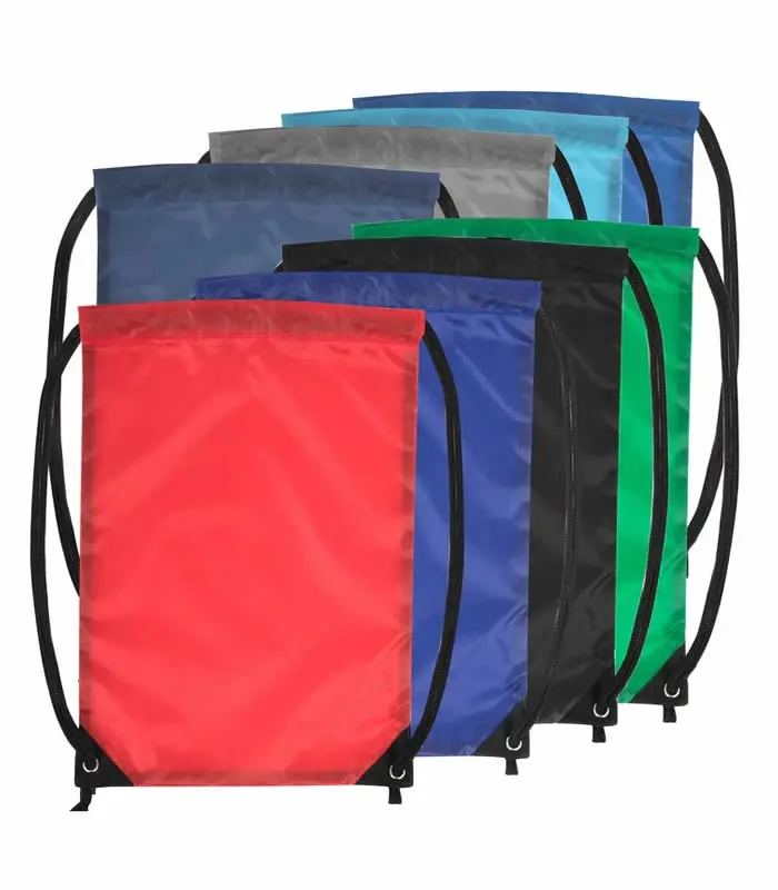 Wholesale 18 Inch Basic Drawstring Bag Assorted 8 Colors IntoWholesale 18 inch basic drawstring bag in assorted 8 colors for school and gym use