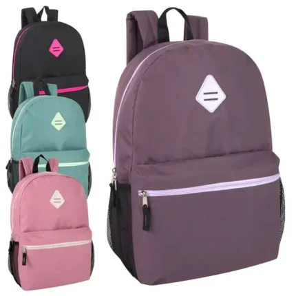 Wholesale19 Inch Girls Backpack With Side Mesh Pockets