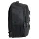 Wholesale 19 inch dual strap skate laptop backpack in black