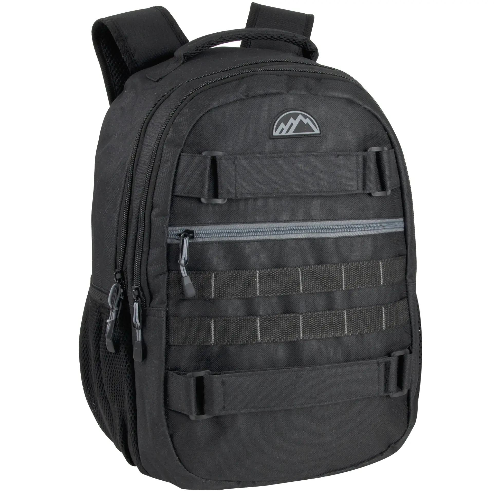 Wholesale 19 Inch Dual Strap Skate Backpack Laptop Sleeve Black IntoWholesale 19 inch dual strap skate backpack with laptop sleeve in black