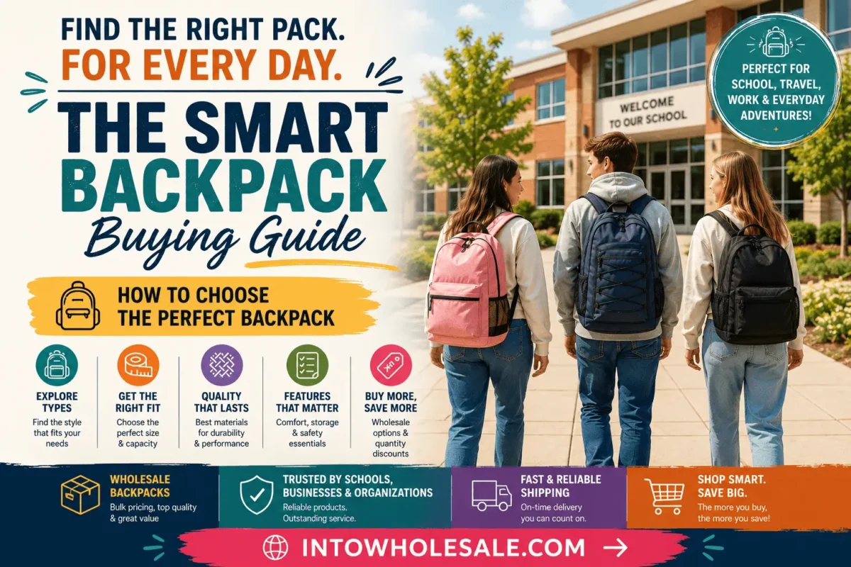The Smart Way to Buy Wholesale Backpacks