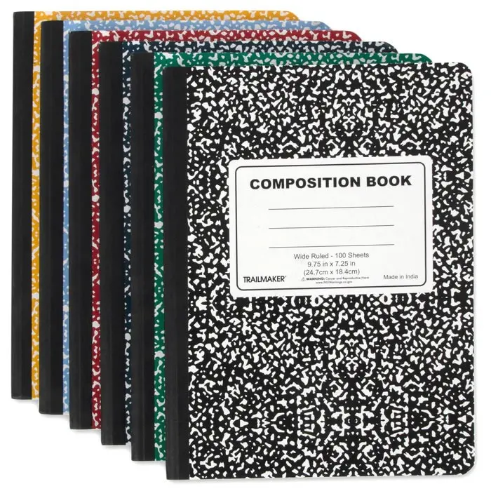Wholesale Composition Book 100 Sheets 6 Colors IntoWholesale Wholesale Composition Book 100 Sheets 6 Colors
