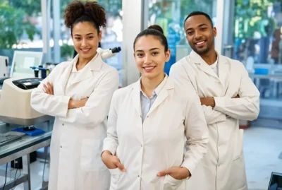 Bulk Wholesale Unisex White Lab Coats