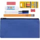 15 inch two tone backpack with 12 piece school supply kit for students